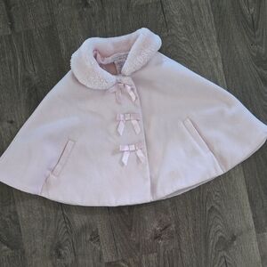 Catherine Malandrino Light Pink Kids Cape